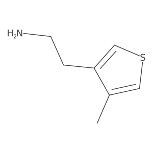 2-(4-Methylthiophen-3-yl)ethan-1-amine Structure