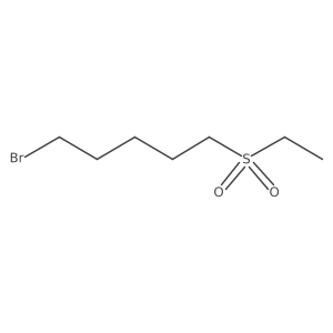 1-Bromo-5-(ethanesulfonyl)pentane Structure
