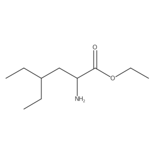 Ethyl 2-amino-4-ethylhexanoate Structure