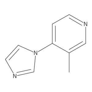 4-(1h-Imidazol-1-yl)-3-methylpyridine结构式