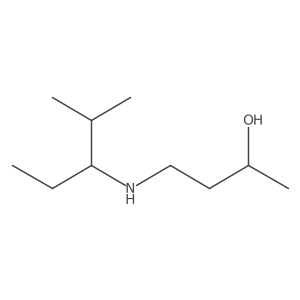 4-[(2-Methylpentan-3-yl)amino]butan-2-ol结构式