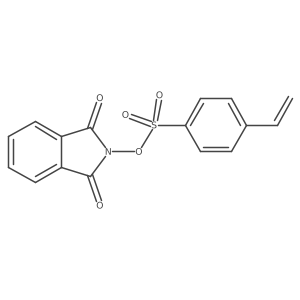 1,3-Dihydro-1,3-dioxo-2H-isoindol-2-yl 4-ethenylbenzenesulfonate Structure