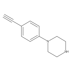 1-(4-Ethynylphenyl)piperazine Structure