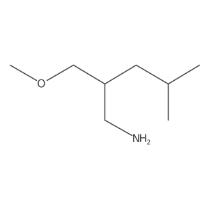 2-(Aminomethyl)-1-methoxy-4-methylpentane Structure