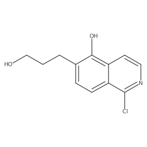 1-Chloro-6-(3-hydroxypropyl)isoquinolin-5-ol Structure