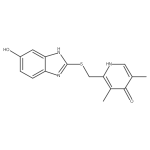4,5'-Di(desmethyl) Omeprazole Sulfide Structure