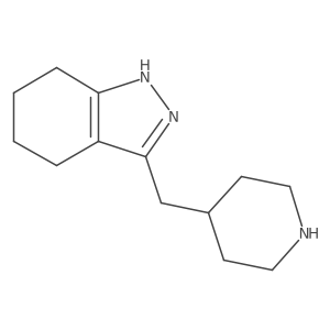 3-[(piperidin-4-yl)methyl]-4,5,6,7-tetrahydro-1H-indazole Structure
