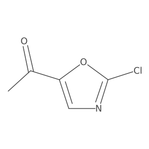 1-(2-Chlorooxazol-5-yl)ethanone结构式