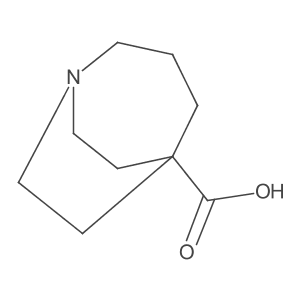 1-Azabicyclo[3.2.2]nonane-5-carboxylic acid结构式