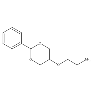 2-[(2-Phenyl-1,3-dioxan-5-yl)oxy]ethanamine Structure