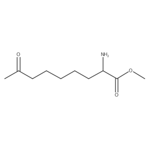 Methyl 2-amino-8-oxononanoate结构式