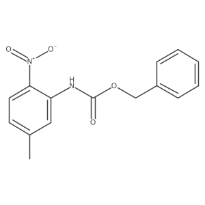 benzyl N-(5-methyl-2-nitrophenyl)carbamate结构式