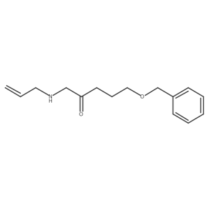[5-(Benzyloxy)-2-oxopentyl](prop-2-en-1-yl)amine Structure