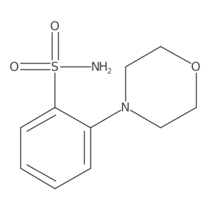 2-(Morpholin-4-yl)benzene-1-sulfonamide Structure