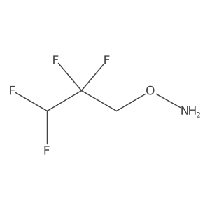O-(2,2,3,3-tetrafluoropropyl)hydroxylamine Structure