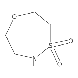 1,4,5-Oxathiazepane 4,4-dioxide结构式