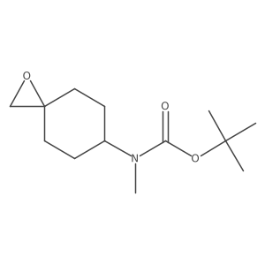tert-Butyl methyl(1-oxaspiro[2.5]octan-6-yl)carbamate Structure