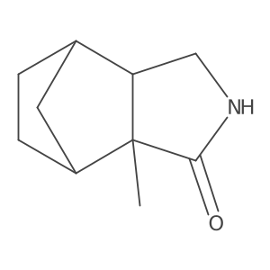 (4R,7S,7AS)-7a-methyloctahydro-1H-4,7-methanoisoindol-1-one Structure