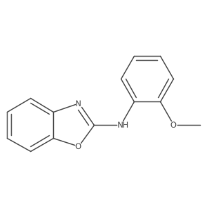 N-(2-methoxyphenyl)benzo[d]oxazol-2-amine结构式