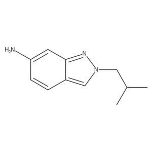 2-(2-methylpropyl)-2H-indazol-6-amine结构式