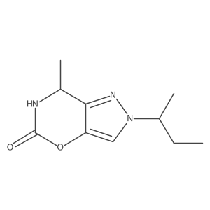 2-(butan-2-yl)-7-methyl-2H,5H,6H,7H-pyrazolo[3,4-e][1,3]oxazin-5-one Structure