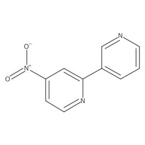 4-Nitro-2,3'-bipyridine结构式