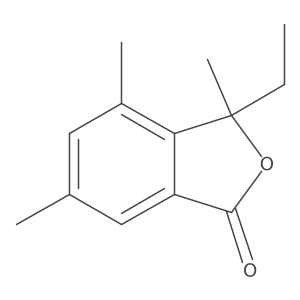 3-Ethyl-3,4,6-trimethylisobenzofuran-1(3H)-one Structure