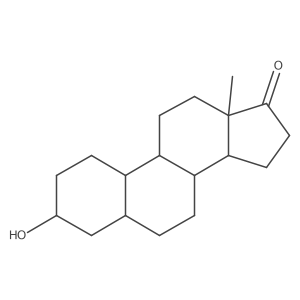 19-Noretiocholan-3b-ol-17-one结构式
