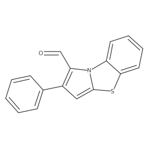 2-Phenyl-pyrrolo[2,1-b]benzothiazole-1-carboxaldehyde Structure