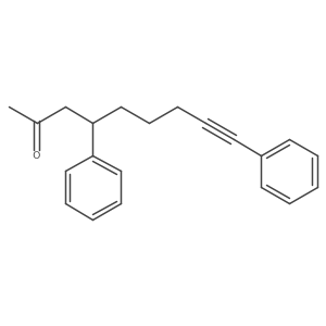 4,9-Diphenyl-8-nonyn-2-one结构式