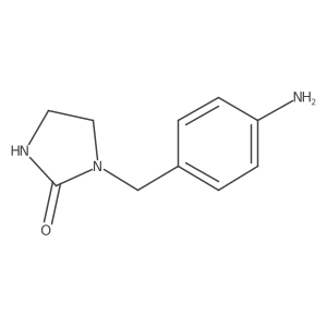 1-(4-Aminobenzyl)imidazolidin-2-one Structure