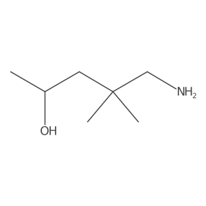 5-Amino-4,4-dimethylpentan-2-ol结构式