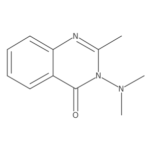 3-(Dimethylamino)-2-methylquinazolin-4-one Structure