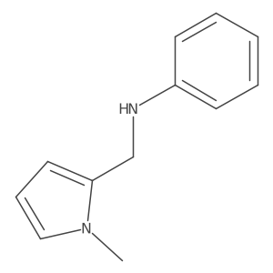 N-[(1-methyl-1H-pyrrol-2-yl)methyl]aniline Structure