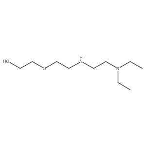 2-(2-{[2-(Diethylamino)ethyl]amino}ethoxy)ethan-1-ol Structure