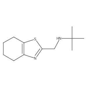 Tert-butyl[(4,5,6,7-tetrahydro-1,3-benzothiazol-2-yl)methyl]amine Structure