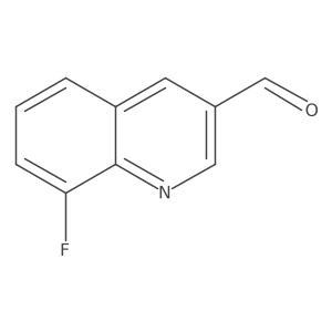 8-Fluoroquinoline-3-carbaldehyde Structure