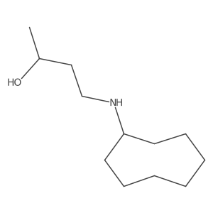 4-(Cyclooctylamino)butan-2-ol Structure