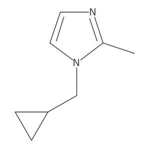 1-(cyclopropylmethyl)-2-methyl-1H-imidazole Structure