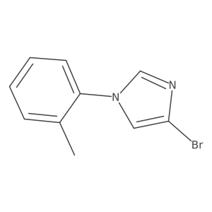 4-Bromo-1-(2-tolyl)-1H-imidazole结构式