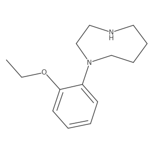 1,4-Diazocine, 1-(2-ethoxyphenyl)octahydro-结构式