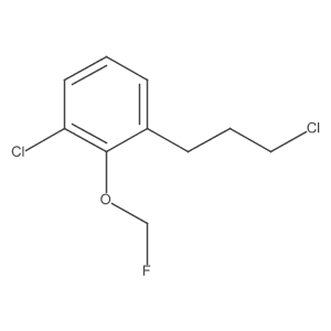 1-Chloro-3-(3-chloropropyl)-2-(fluoromethoxy)benzene结构式