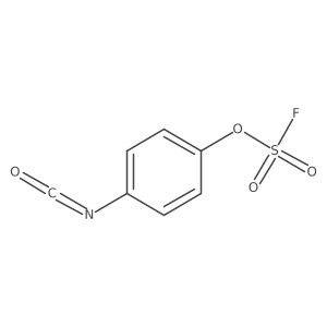 1-Fluorosulfonyloxy-4-isocyanatobenzene Structure