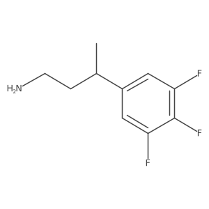 3-(3,4,5-Trifluorophenyl)butan-1-amine Structure