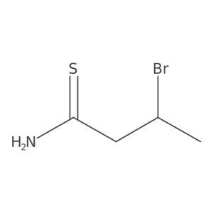 2-(2-Bromopropyl)thioamide结构式