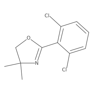 2-(2,6-dichlorophenyl)-4,4-dimethyl-5H-1,3-oxazole结构式