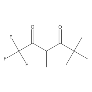 1,1,1-Trifluoro-3,5,5-trimethylhexane-2,4-dione Structure
