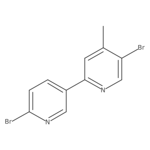 5-Bromo-2-(6-bromopyridin-3-yl)-4-methylpyridine Structure