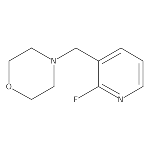 4-[(2-Fluoropyridin-3-yl)methyl]morpholine Structure