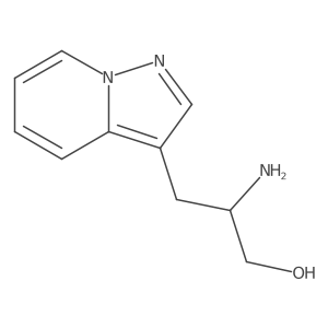 2-Amino-3-{pyrazolo[1,5-a]pyridin-3-yl}propan-1-ol Structure